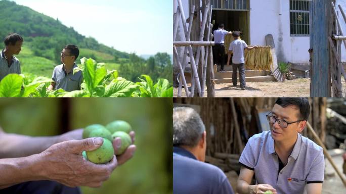 驻村干部走访调查脱贫攻坚