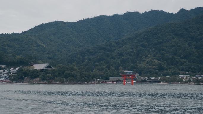 【4K】日本宫岛神社海上大鸟居