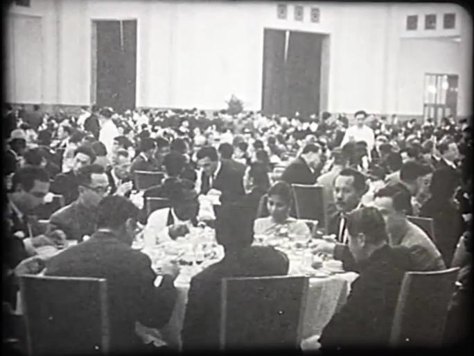 新中国国宴 招待外宾 50年代 60年代