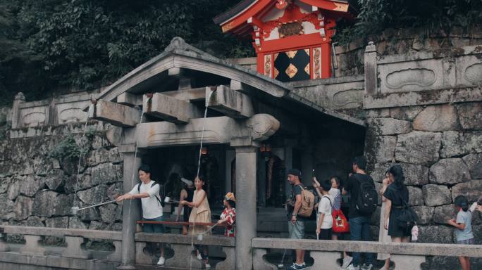 【4K】日本清水寺游客