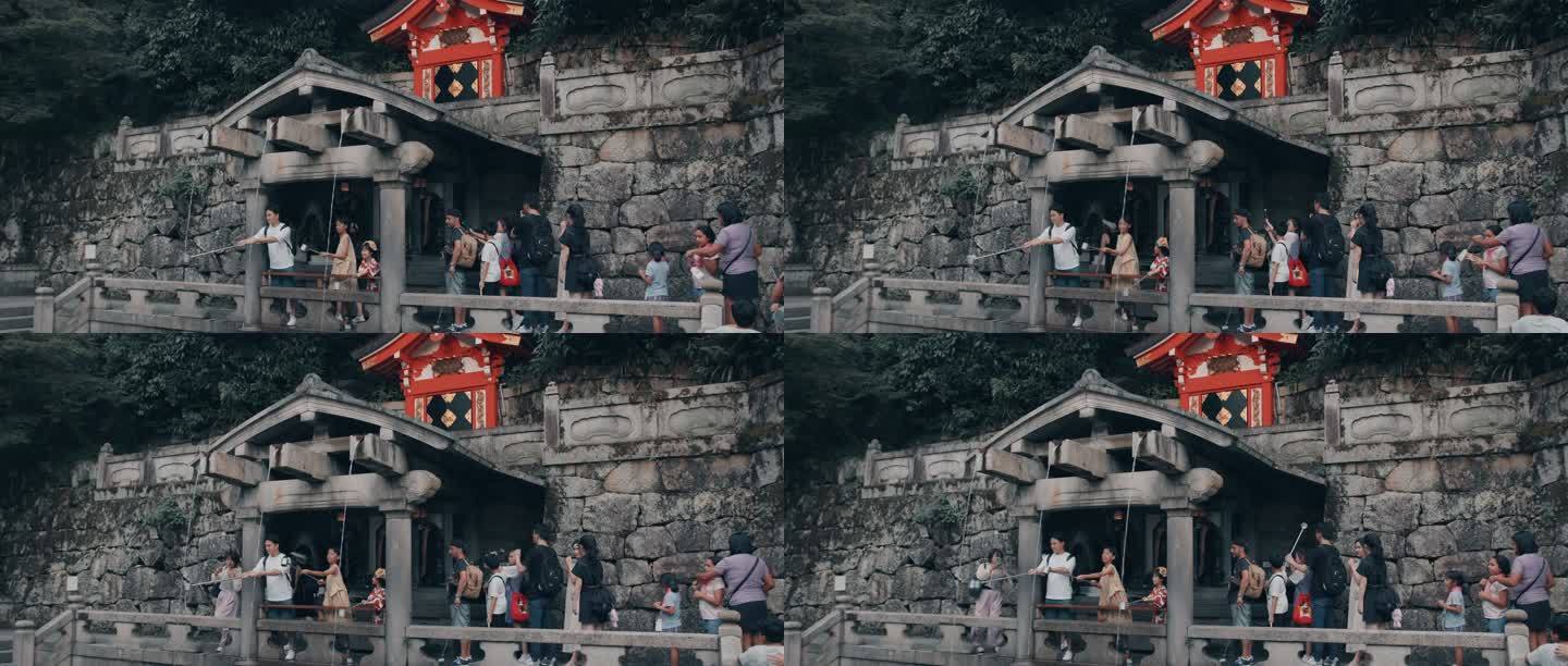 【4K】日本清水寺游客