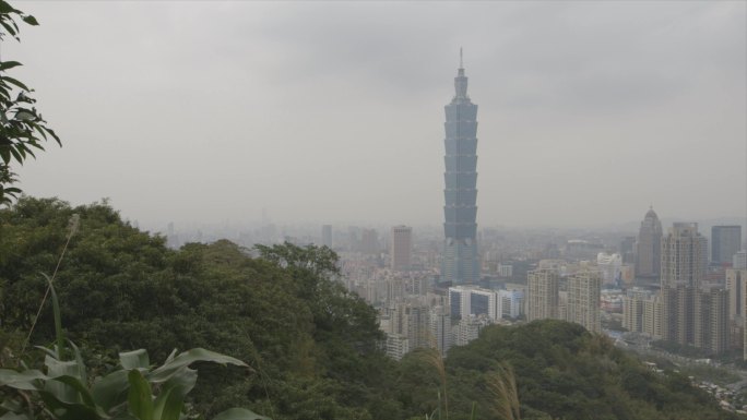 台湾101大厦 横摇 竖摇
