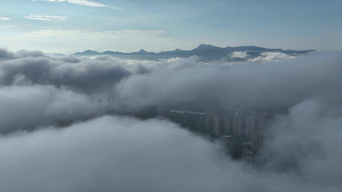 赣州城市云海