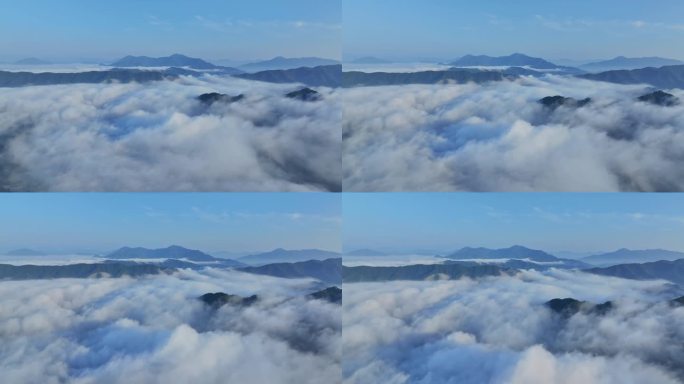 浙江千岛湖日出云海