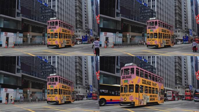 【正版素材】香港城市街道中环5514