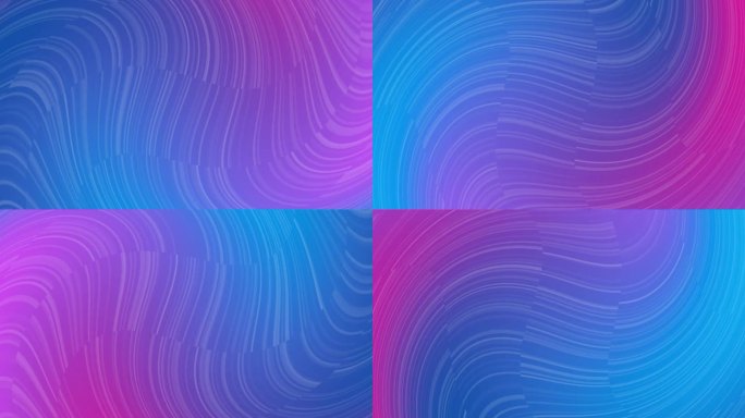 抽象的移动背景与线条在柔和的蓝粉红色