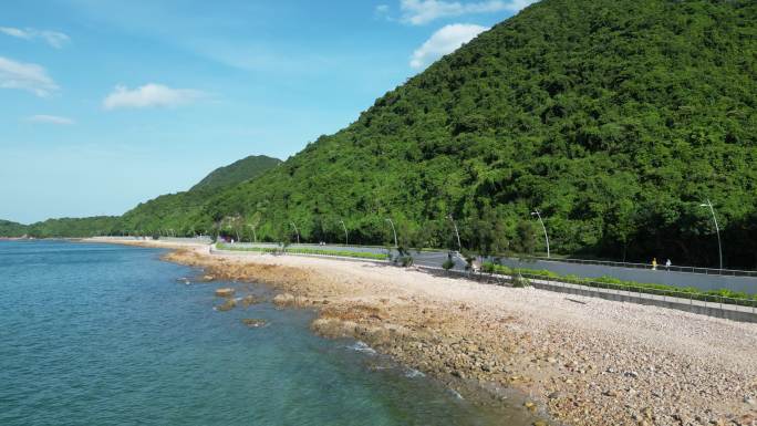 深圳杨梅坑海边公路旅游