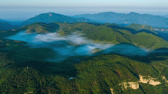 晋城 阳城 草原 析城山 草原 延时风光