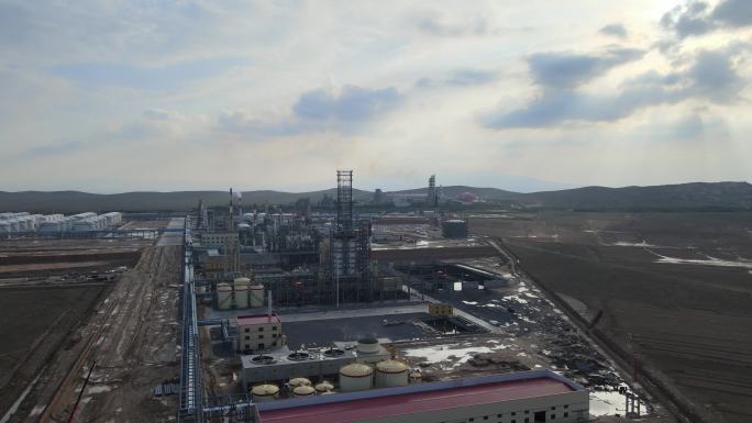 航拍化工厂 炼油厂 (20)