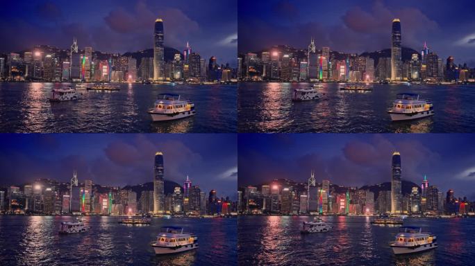 香港夜景维多利亚港5571