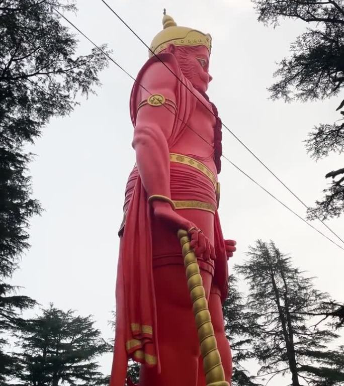 Shri Hanuman Mandir Jakhoo，印度教神庙，供奉Bajrang Bali，也被