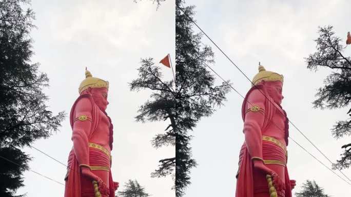 Shri Hanuman Mandir Jakhoo，印度教神庙，供奉Bajrang Bali，也被