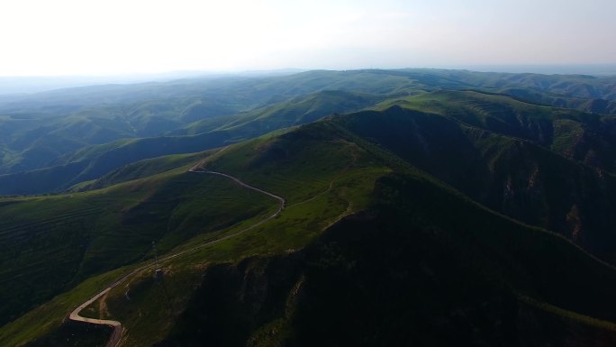 高山草原航拍