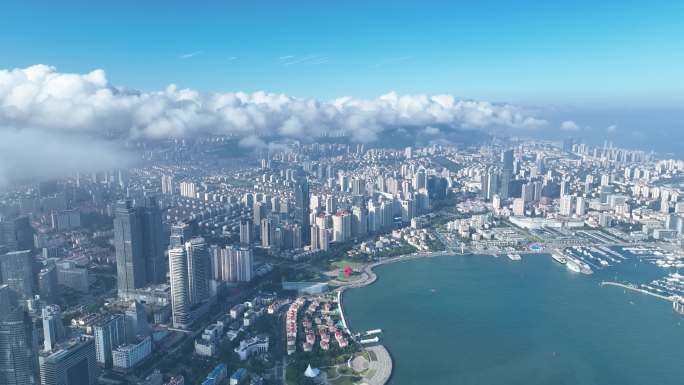 青岛沿海一线风景