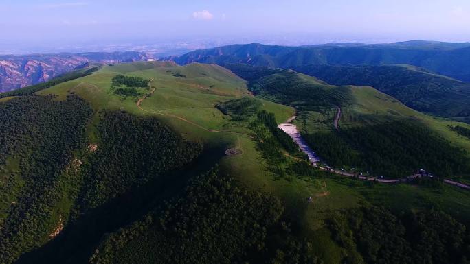 高山草原航拍