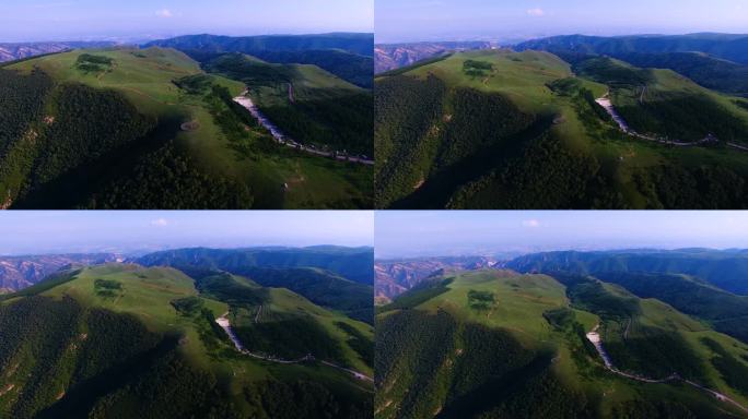 高山草原航拍