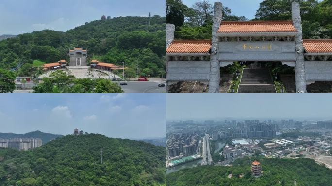 中山市火炬开发区华陀山公园火炬区大景