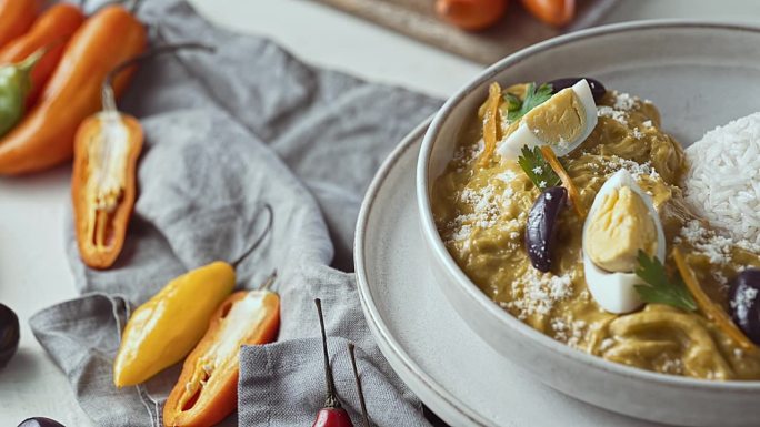 秘鲁炖鸡(Aji de Gallina)