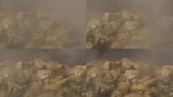 炒菜 小鸡炖蘑菇