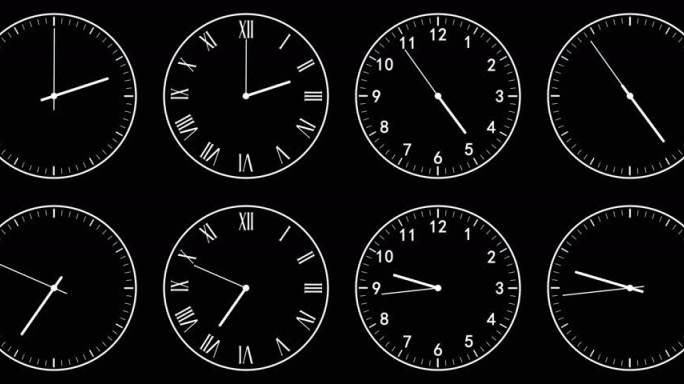 时钟指针循环
