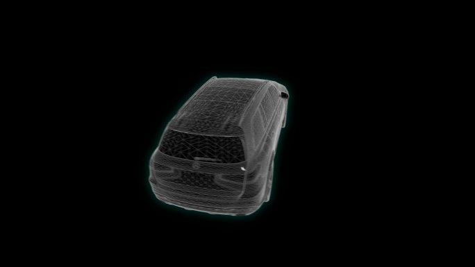 奔驰GLS450车科技界面展示素材