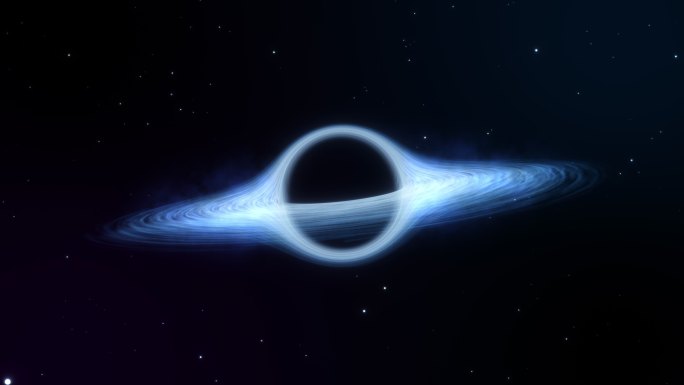 4K宇宙黑洞效果视频素材