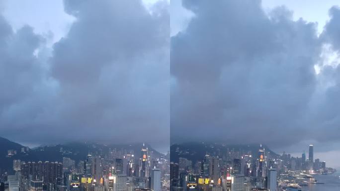 香港宝马山夜景