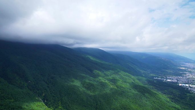 大理苍山云海航拍延时