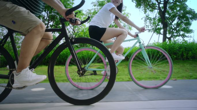 公园绿道自行车