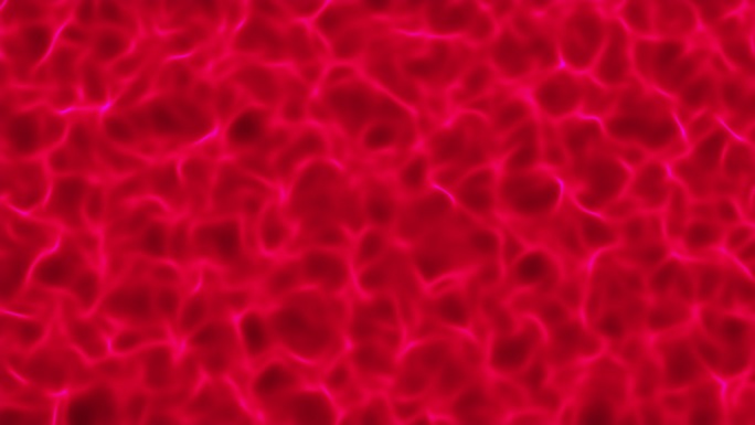 红粉红色的阳光在波浪表面流动。波浪水面背景。缓慢浮动的液体背景。波浪池空间创意运动设计。