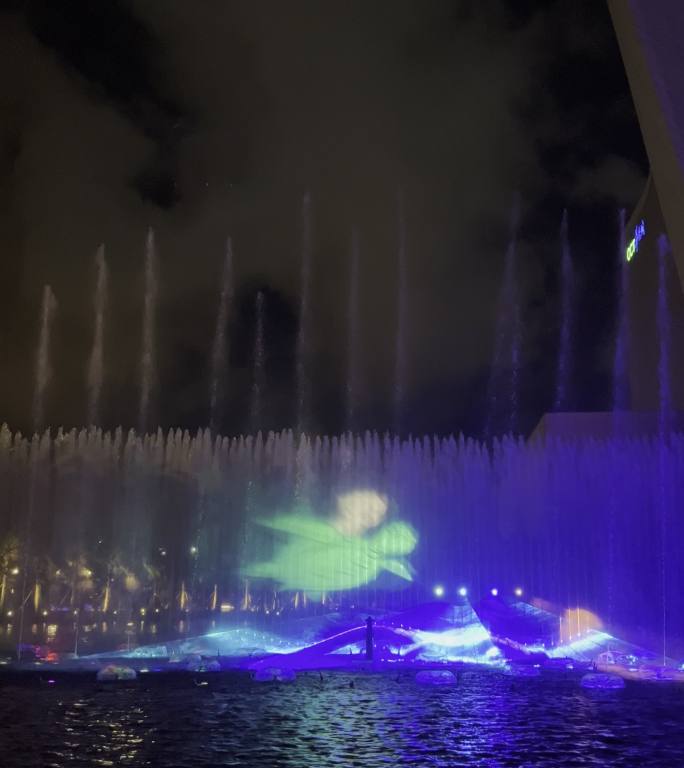 欢乐港湾音乐喷泉