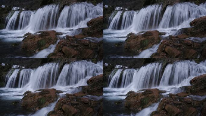九龙瀑布流水拍摄