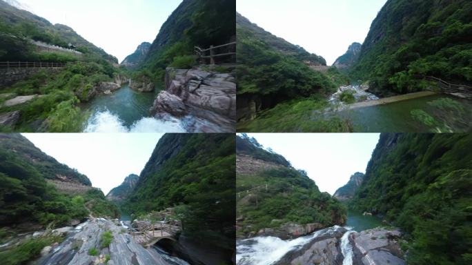 穿越机 航拍 河南 南太行 关山 景区