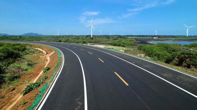 环岛旅游公路儋州蛾蔓火山海岸