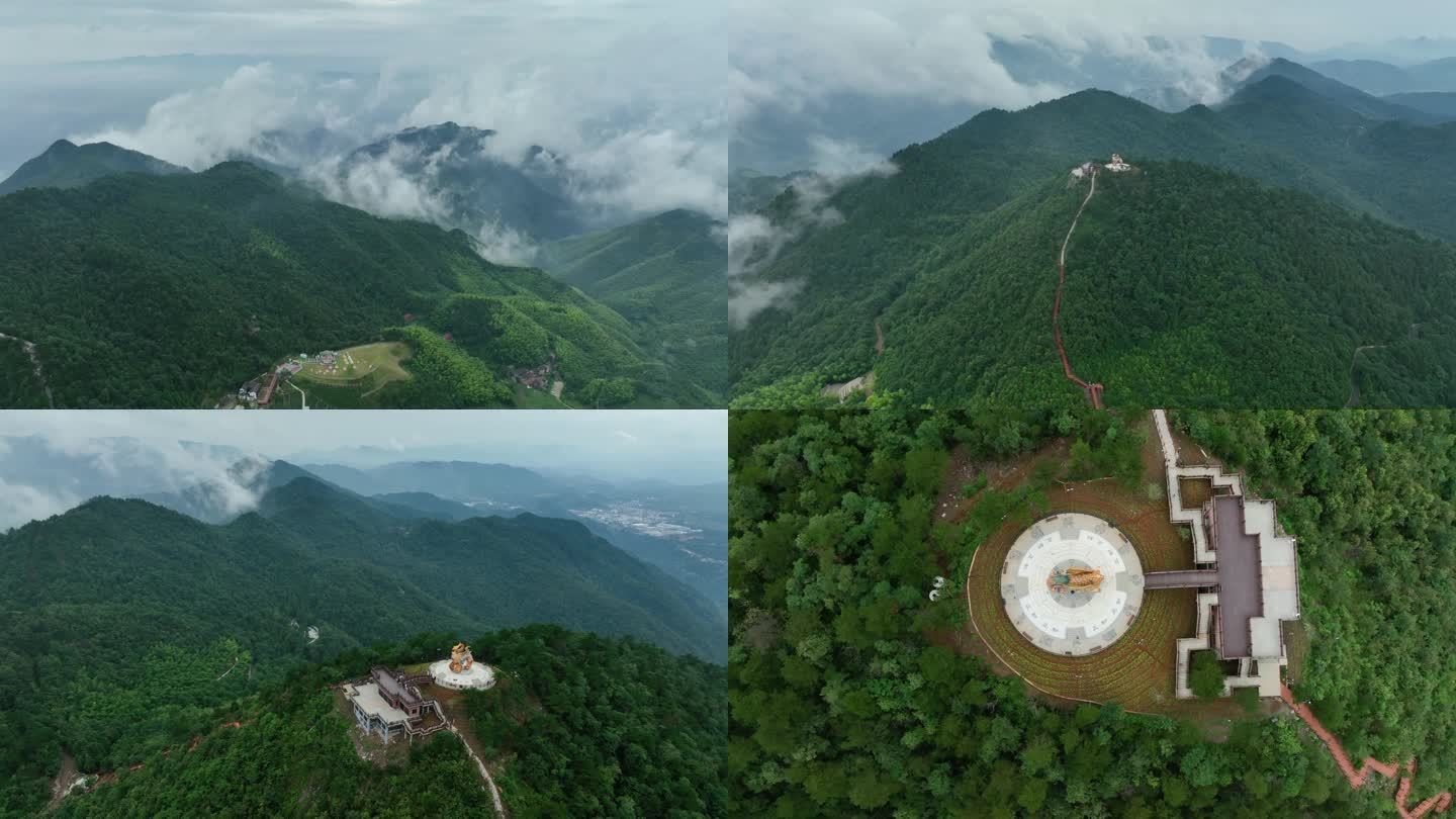 新昌天姥山航拍