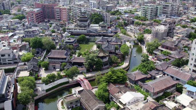 广州永庆坊建筑航拍