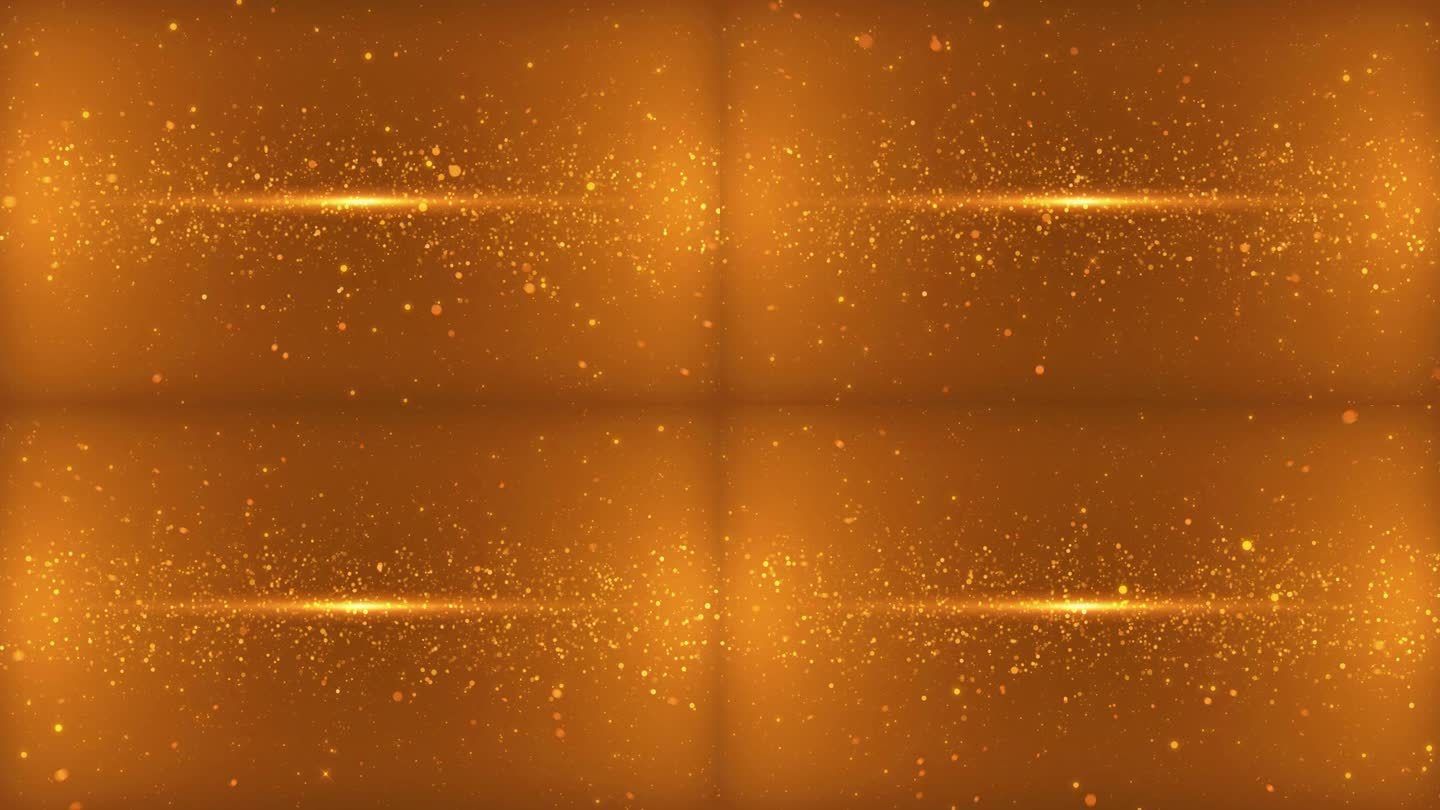 金光闪闪的尘埃效果，闪闪发光的粒子抽象奢华的背景。圣诞节,