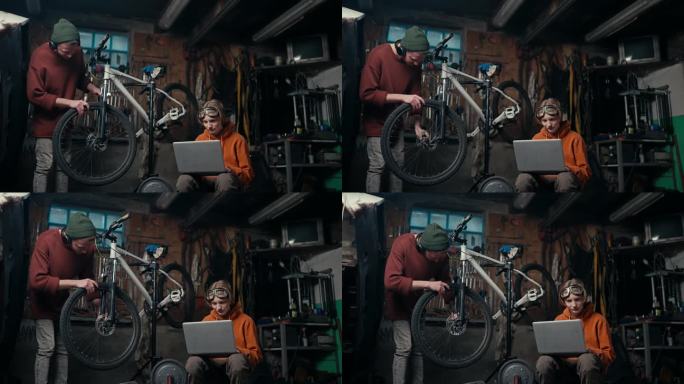 父子修理自行车:通过动手学习和多任务处理建立纽带和技能