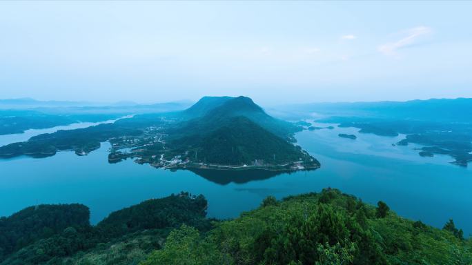 仙岛湖云海延时