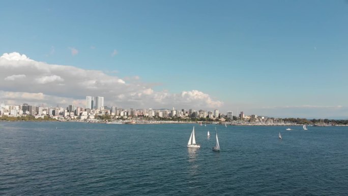 伊斯坦布尔的帆船