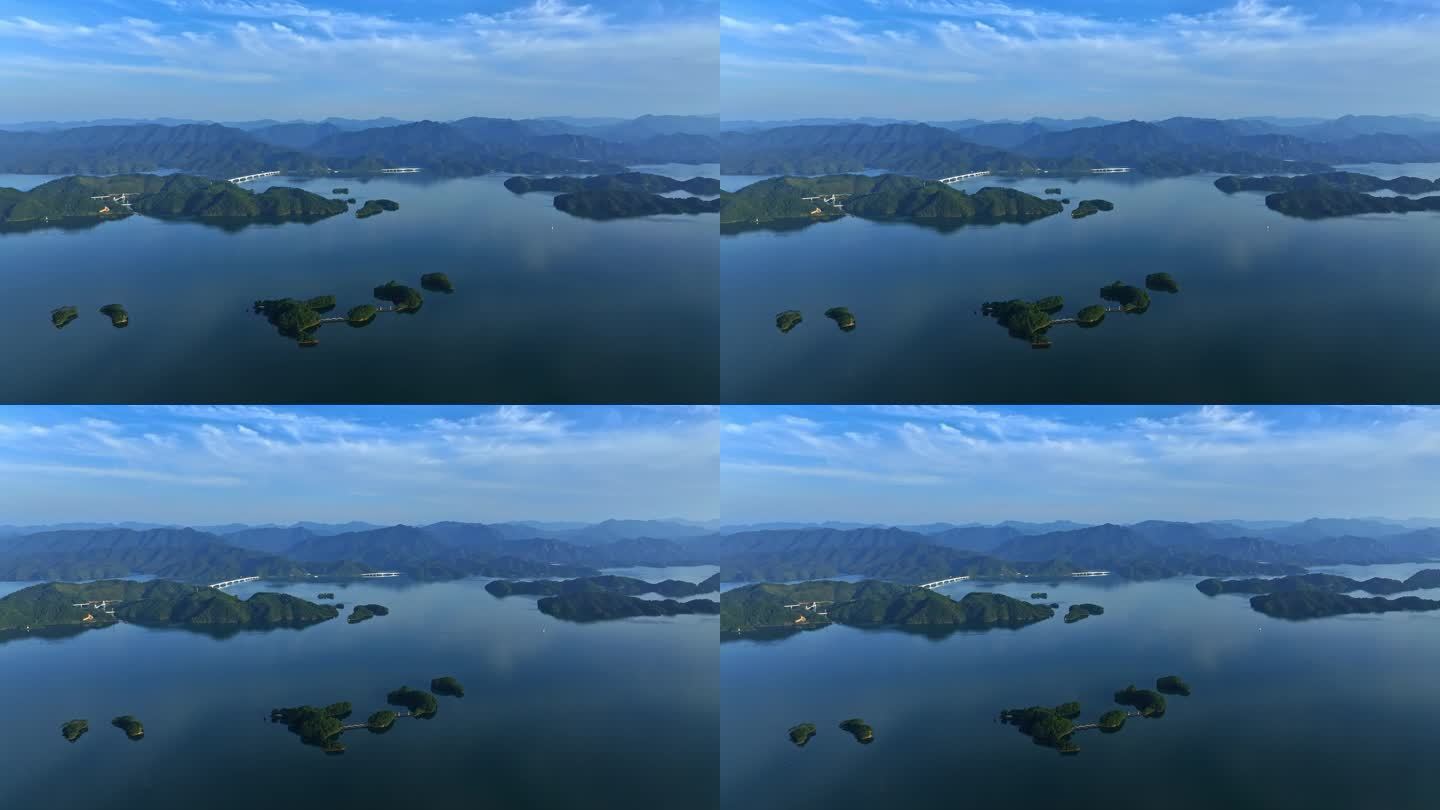 原创4K杭州千岛湖空镜
