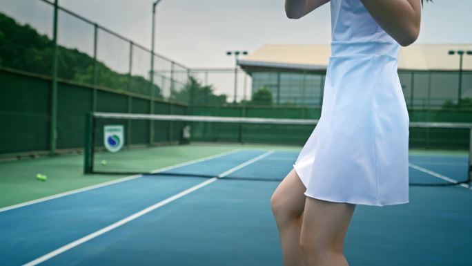 女孩打网球5
