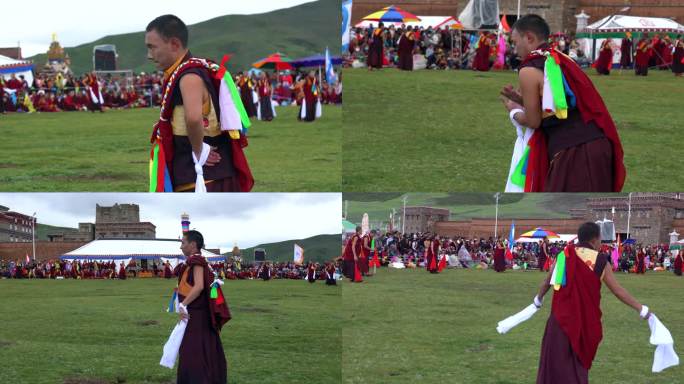 狮龙宫喇嘛跳舞表演