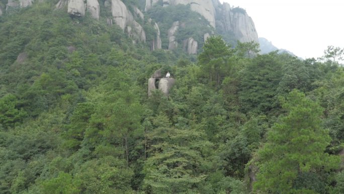 C福建太姥山山水航拍视频