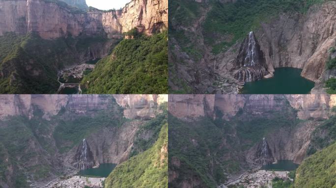 河南宝泉大峡谷4K航拍