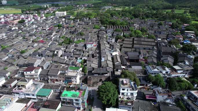 大鹏所城 大鹏古城 鹏城村 航拍大鹏