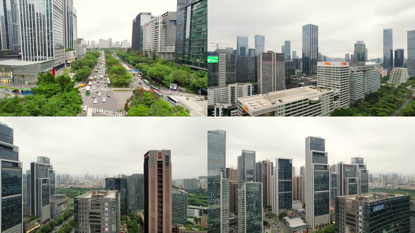 深圳城市航拍4K