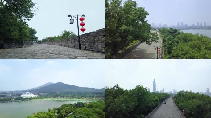 南京城墙航拍-1