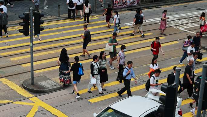 香港人流车流