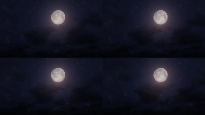 一轮明月月亮月光月色满月圆月中秋节中秋